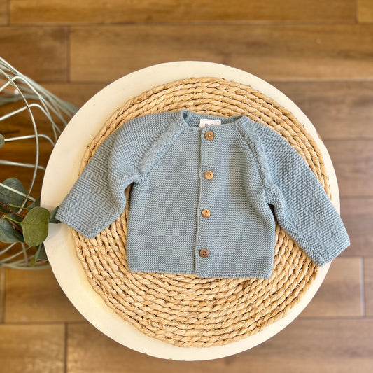 Cardigan celeste