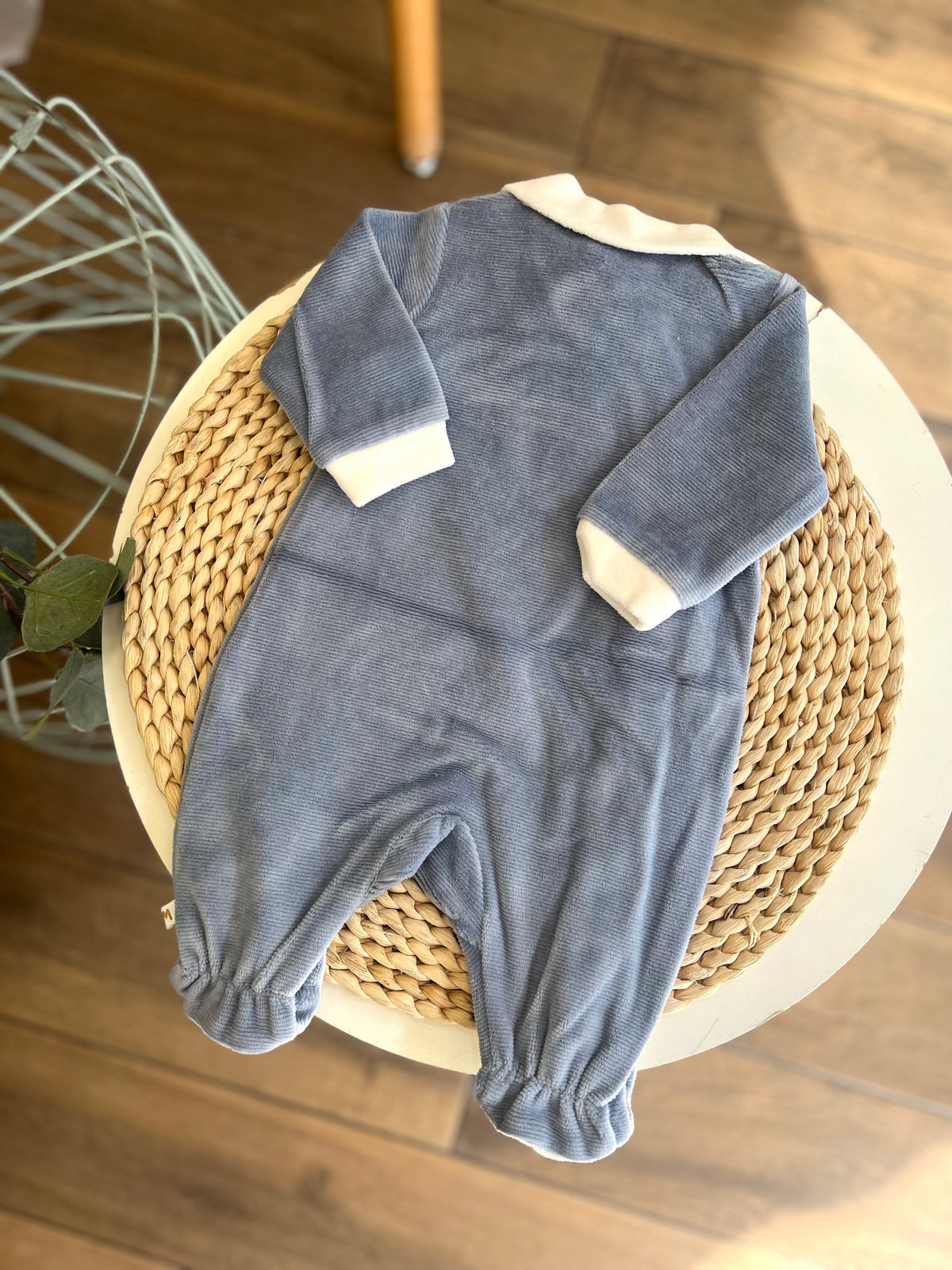 Tutina costine celestone Dog