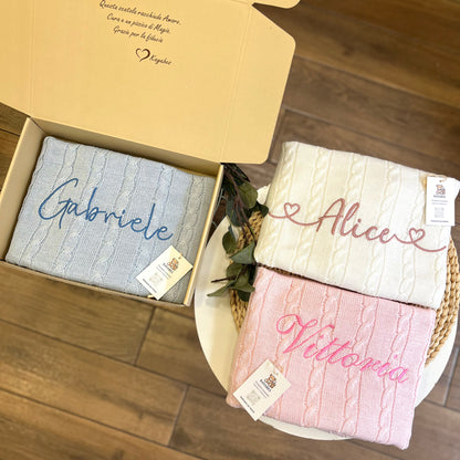 Copertina primavera/estate personalizzata con nome