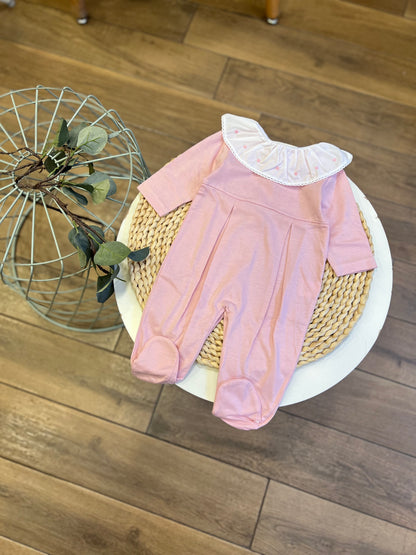 Tutina colletto Rosa