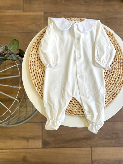 Tutina in cotone Latte