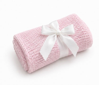 Copertina in cotone Pappa e Latte Rosa
