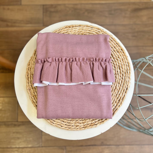 Coperta rouches misto lana Pappa e latte