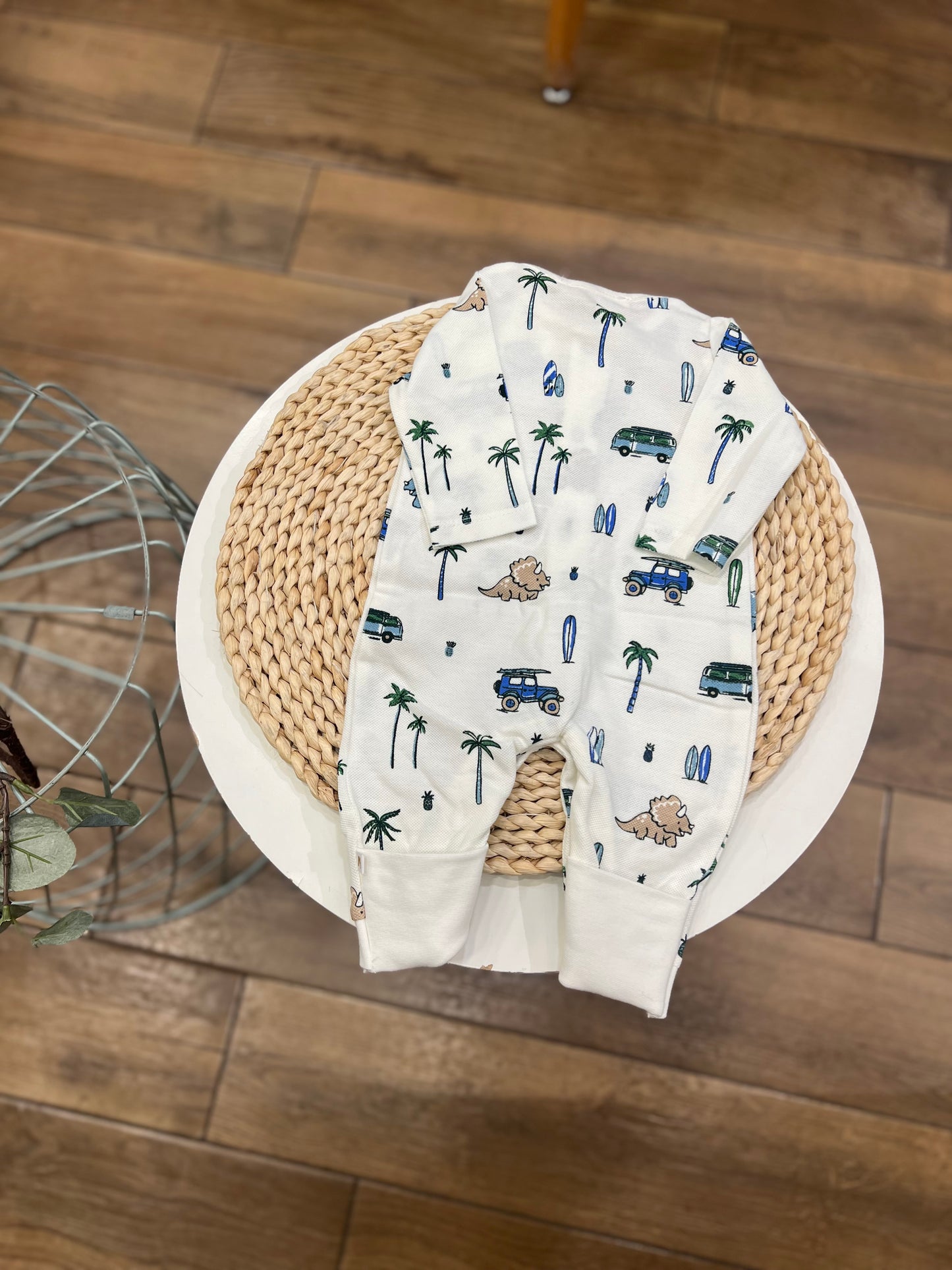 Tutina Dino in cotone