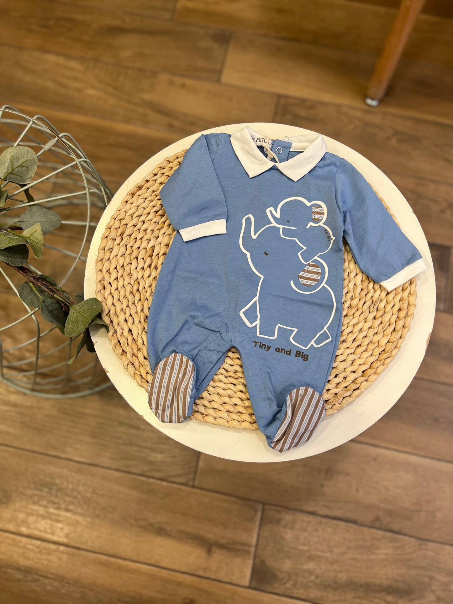 Tutina Elephant in cotone