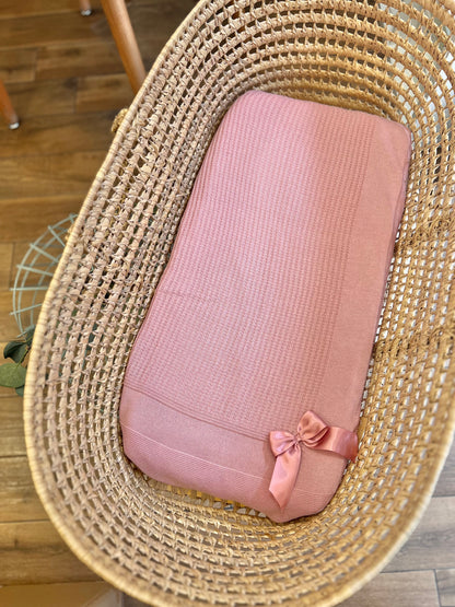 Coperta primavera/estate con fiocco in raso Maquillage