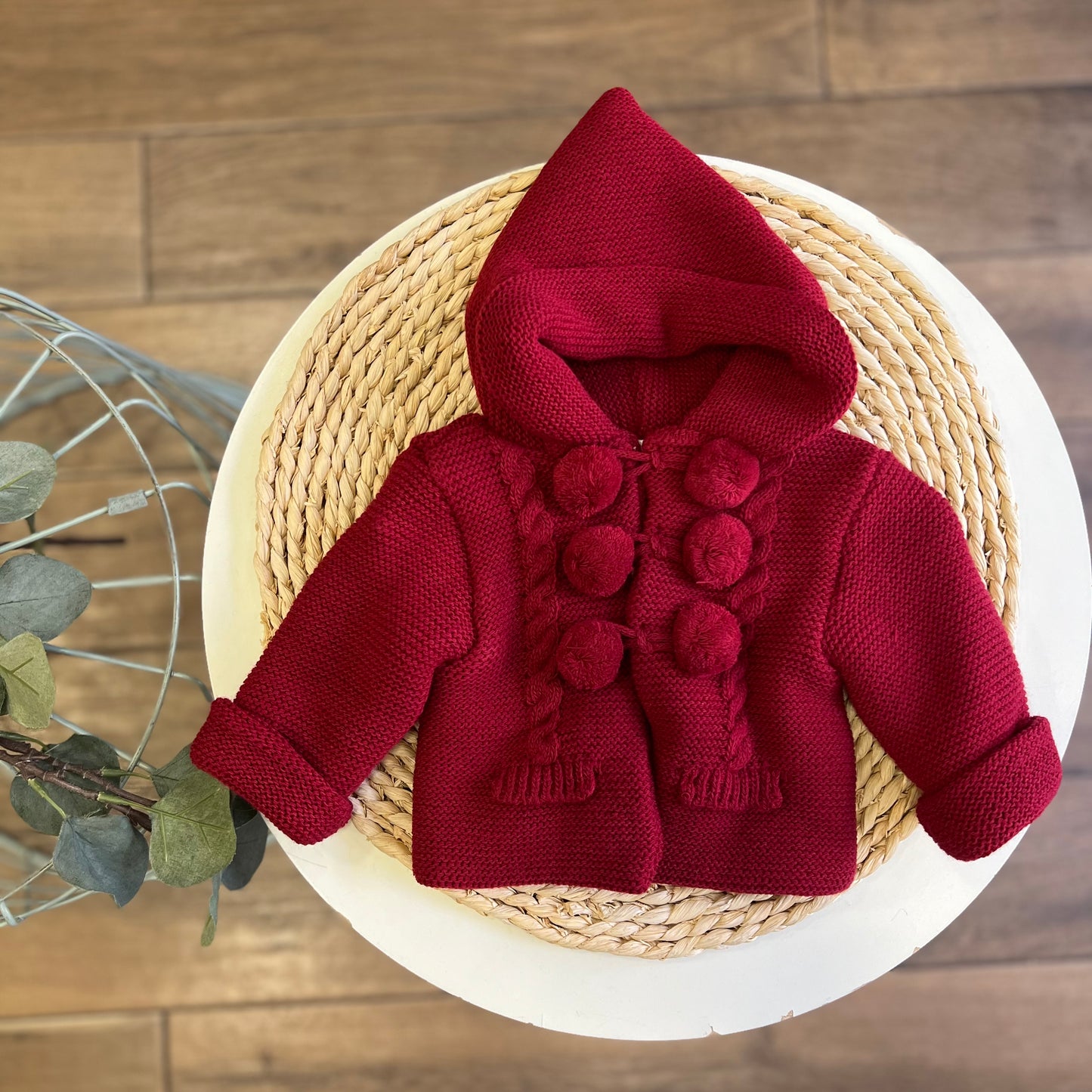 Cappottino Pon Pon Granata