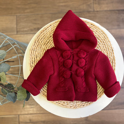 Cappottino Pon Pon Granata