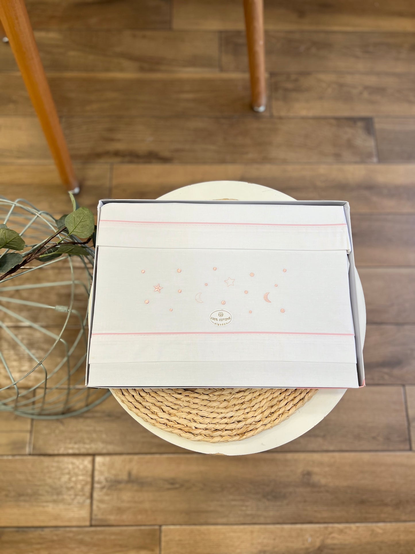 Set carrozzina Stelline Rosa