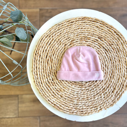 Cappellino ciniglia Rosa