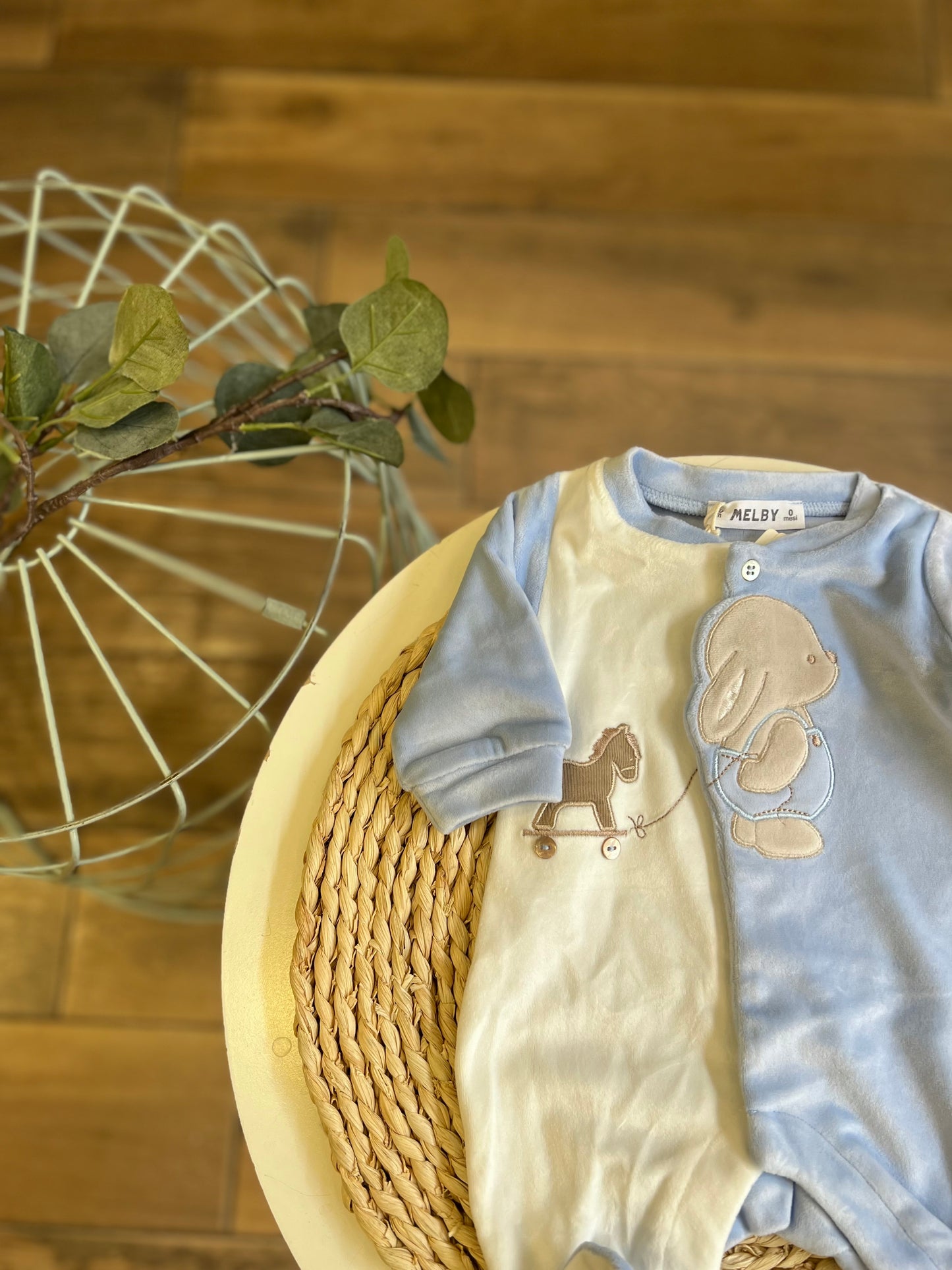 Tutina in ciniglia Soft Cavalluccio