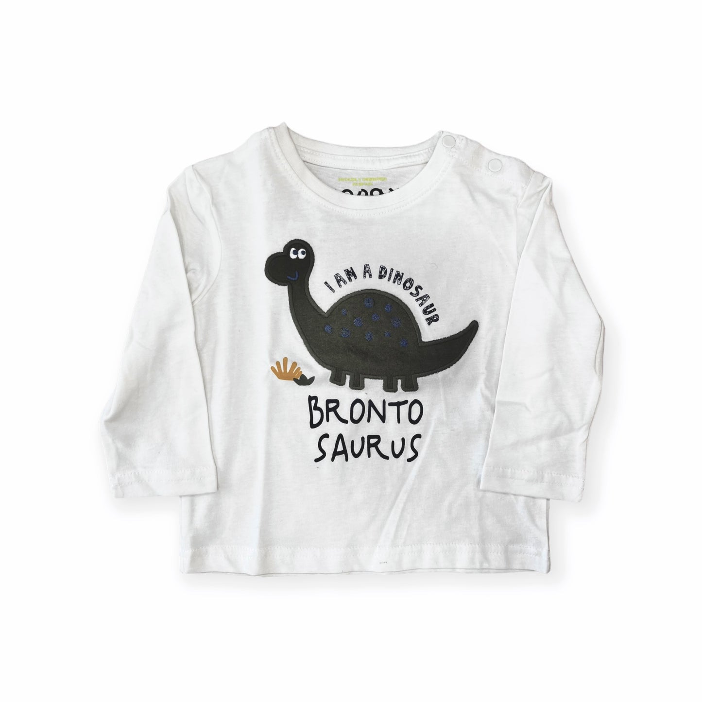 T-Shirt caldo cotone Dinosauro