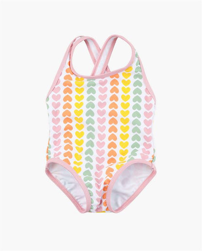 Costume intero cuori